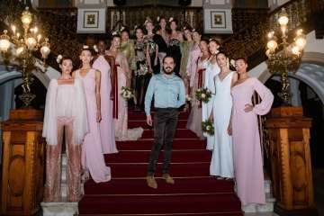 El espíritu heroico de las mujeres, protagonista de los diseños de la 2Âª jornada de GC Colección Bridal (Foto TA)